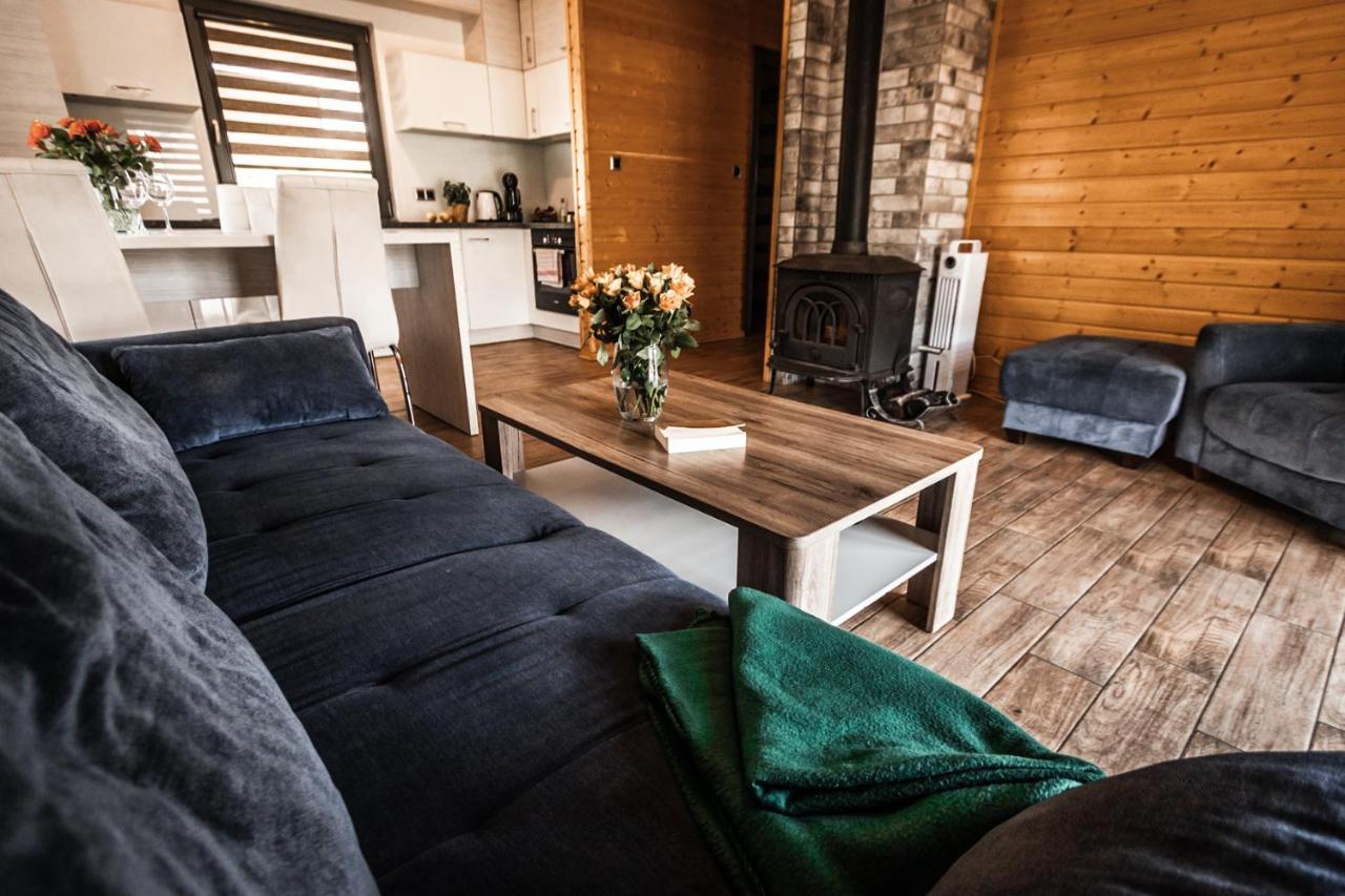 Osada Skoczkowo Komfortowe Domki Z Jacuzzi Nad Jeziorem- Sauna- Balia- Prywatny Staw Wedkarski Podiazy Luaran gambar