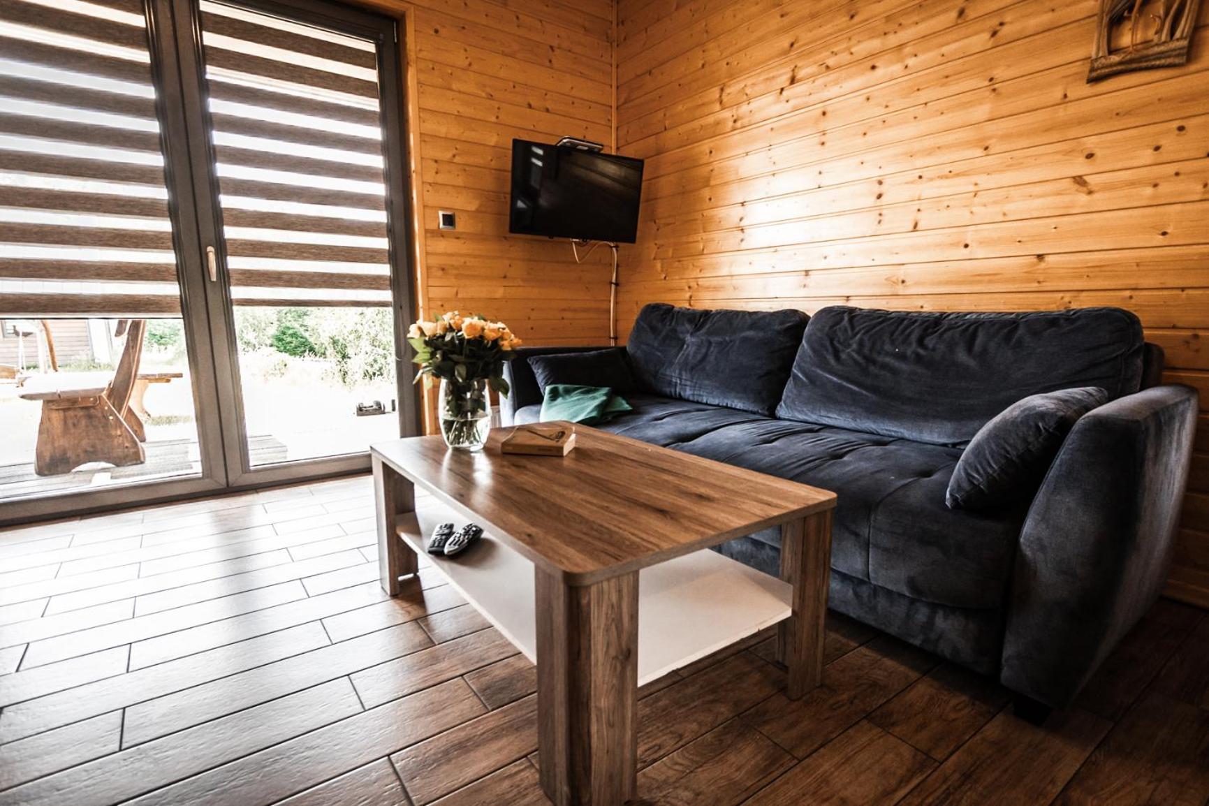 Osada Skoczkowo Komfortowe Domki Z Jacuzzi Nad Jeziorem- Sauna- Balia- Prywatny Staw Wedkarski Podiazy Luaran gambar